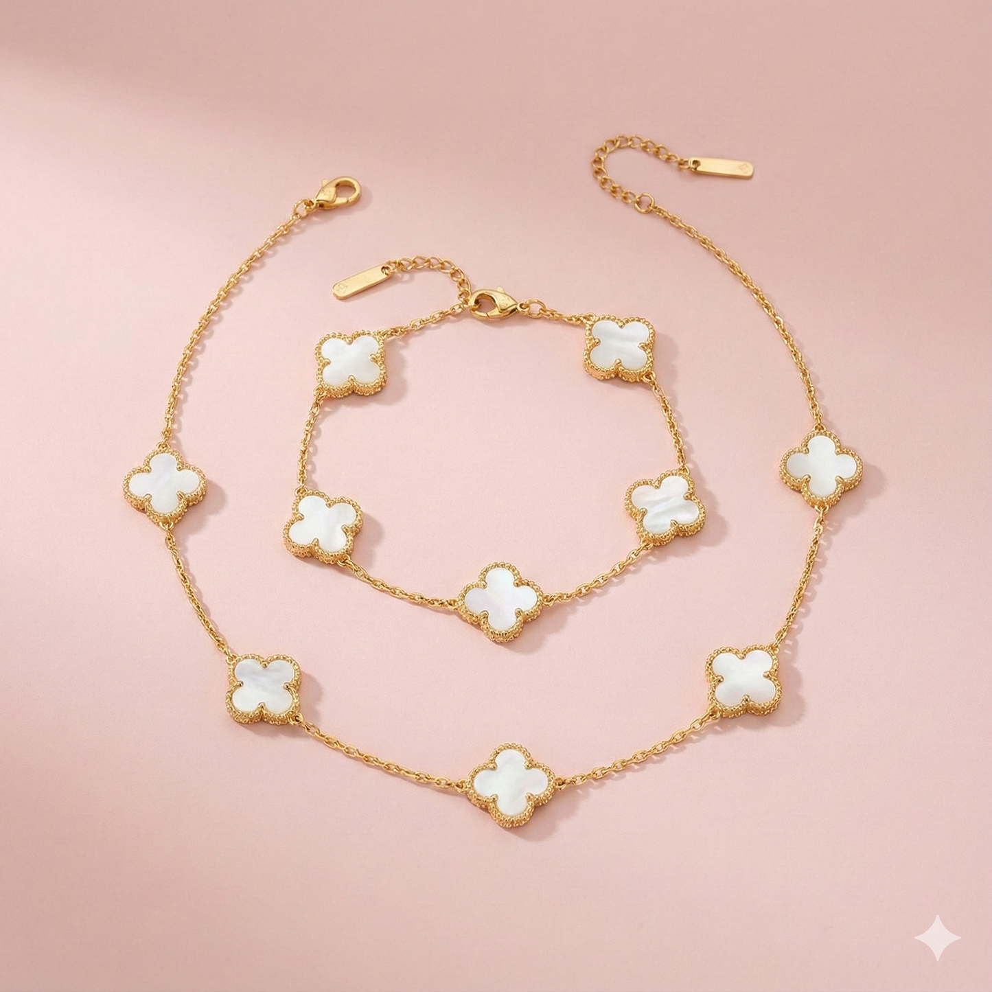 VC Kolye Bileklik Set (Çift Yönlüdür)