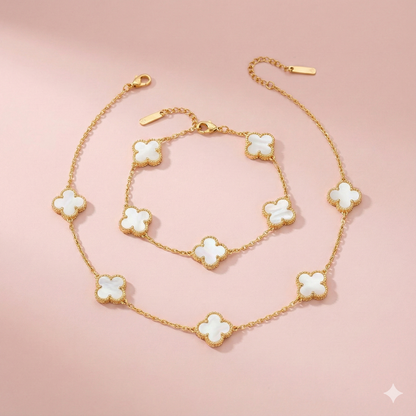 VC Kolye Bileklik Set (Çift Yönlüdür)