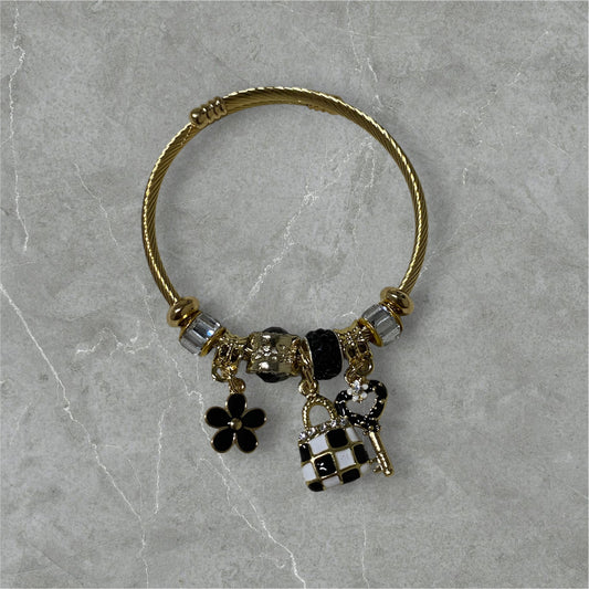 Çelik Charm Bileklik