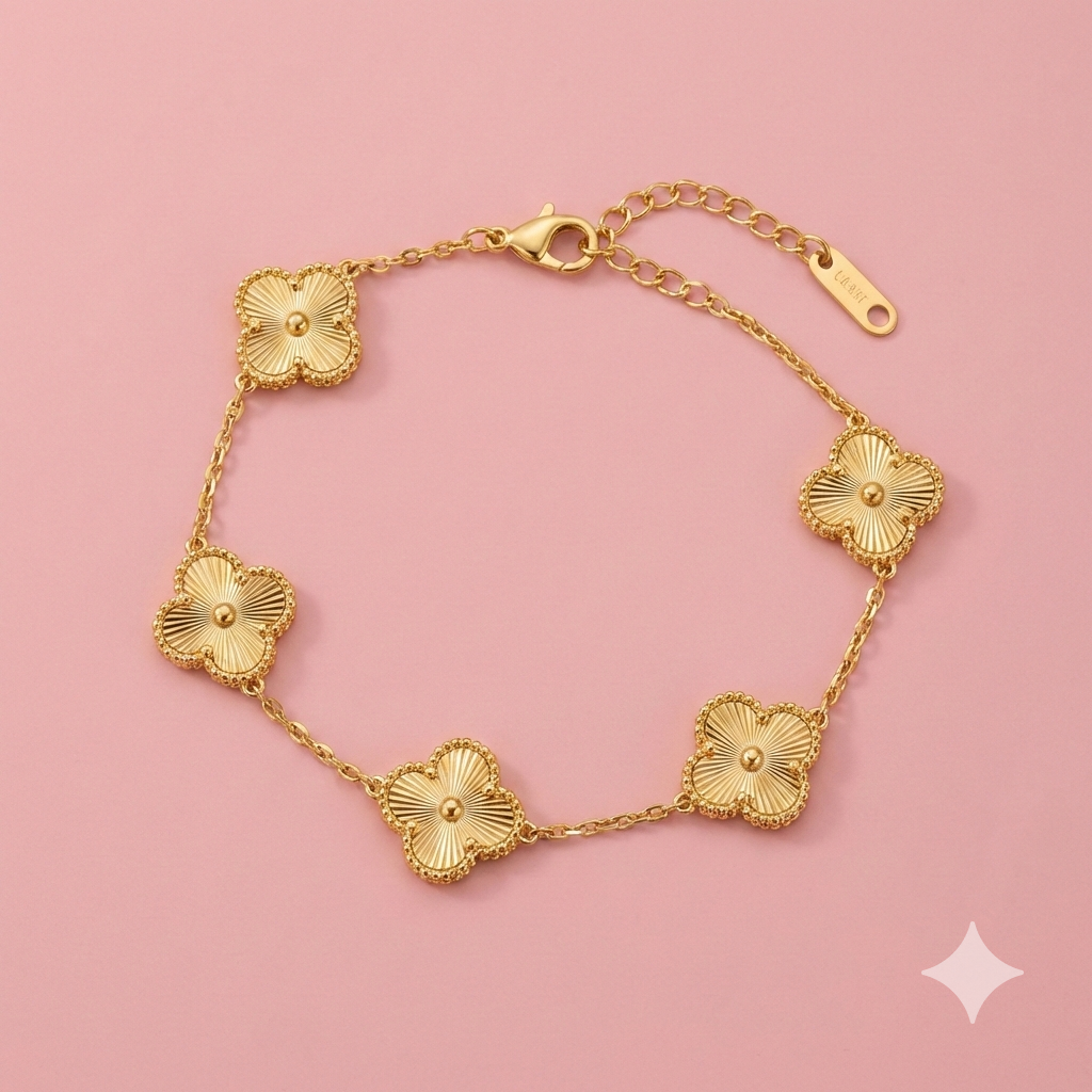 Gold VC Bileklik - İrva Collection