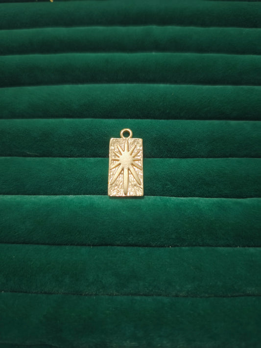 Kutup Yıldızı Plaka Charm