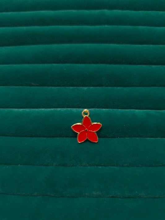 Kırmızı Lotus Çiçeği Charm