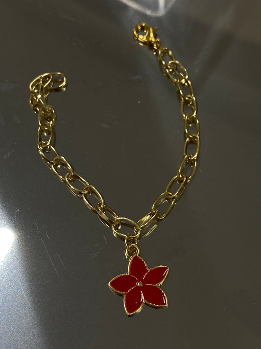 Çiçek Charm Bileklik