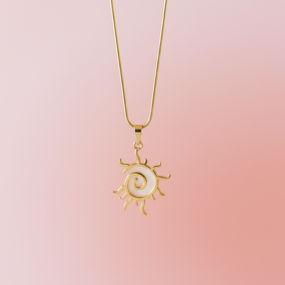 Minimal Güneş Kolye