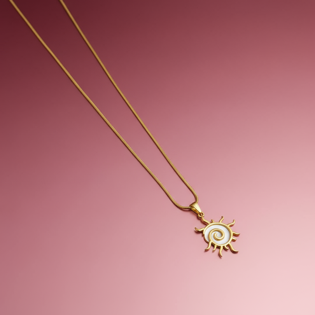 Minimal Güneş Kolye