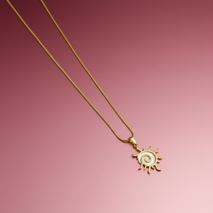 Minimal Güneş Kolye