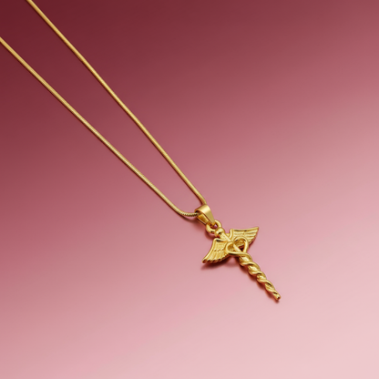 Kanatlı Kılıç Kolye