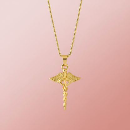 Kanatlı Kılıç Kolye