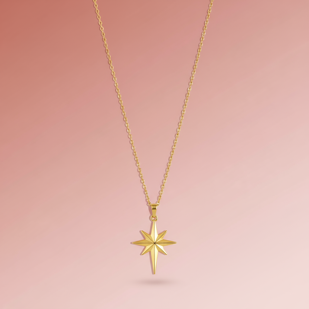 Kutup Yıldızı Kolye