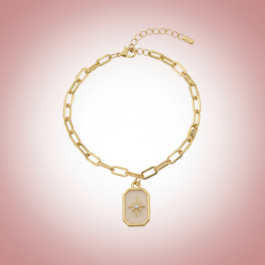 Kutup Yıldızı Charm Bileklik