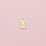 Kutup Yıldızı Plaka Charm - İrva Collection