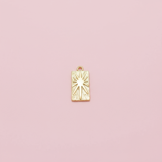 Kutup Yıldızı Plaka Charm