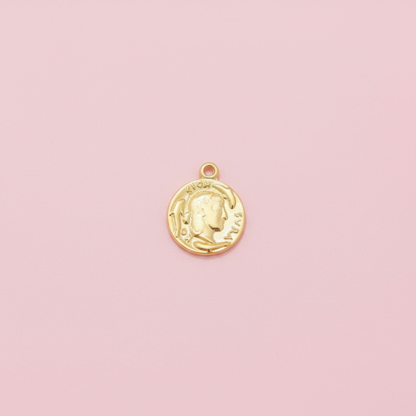 Madalyon Charm - İrva Collection