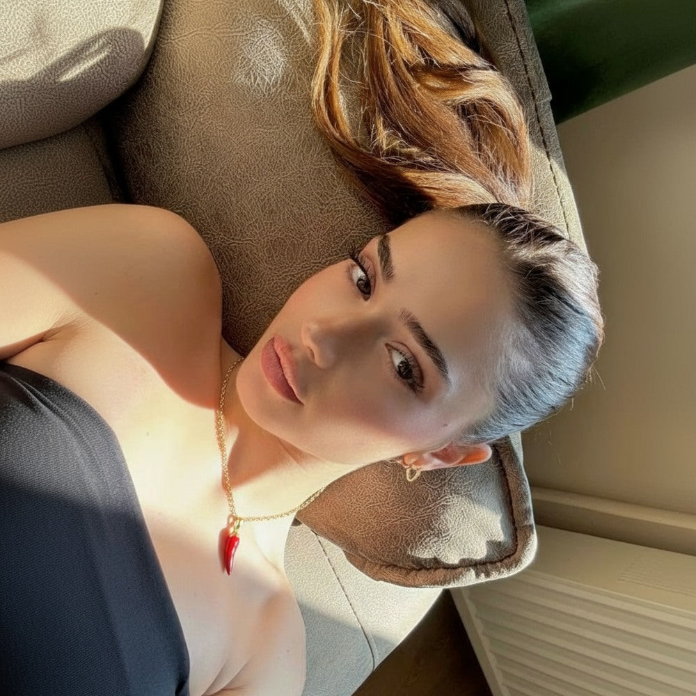 Viral Çelik Biber Kolye