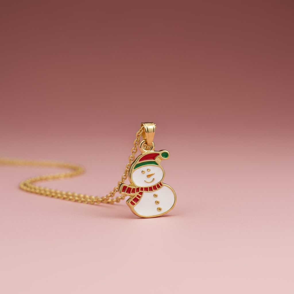 Kardan Adam Kolye 2026 - Yılbaşına Özel