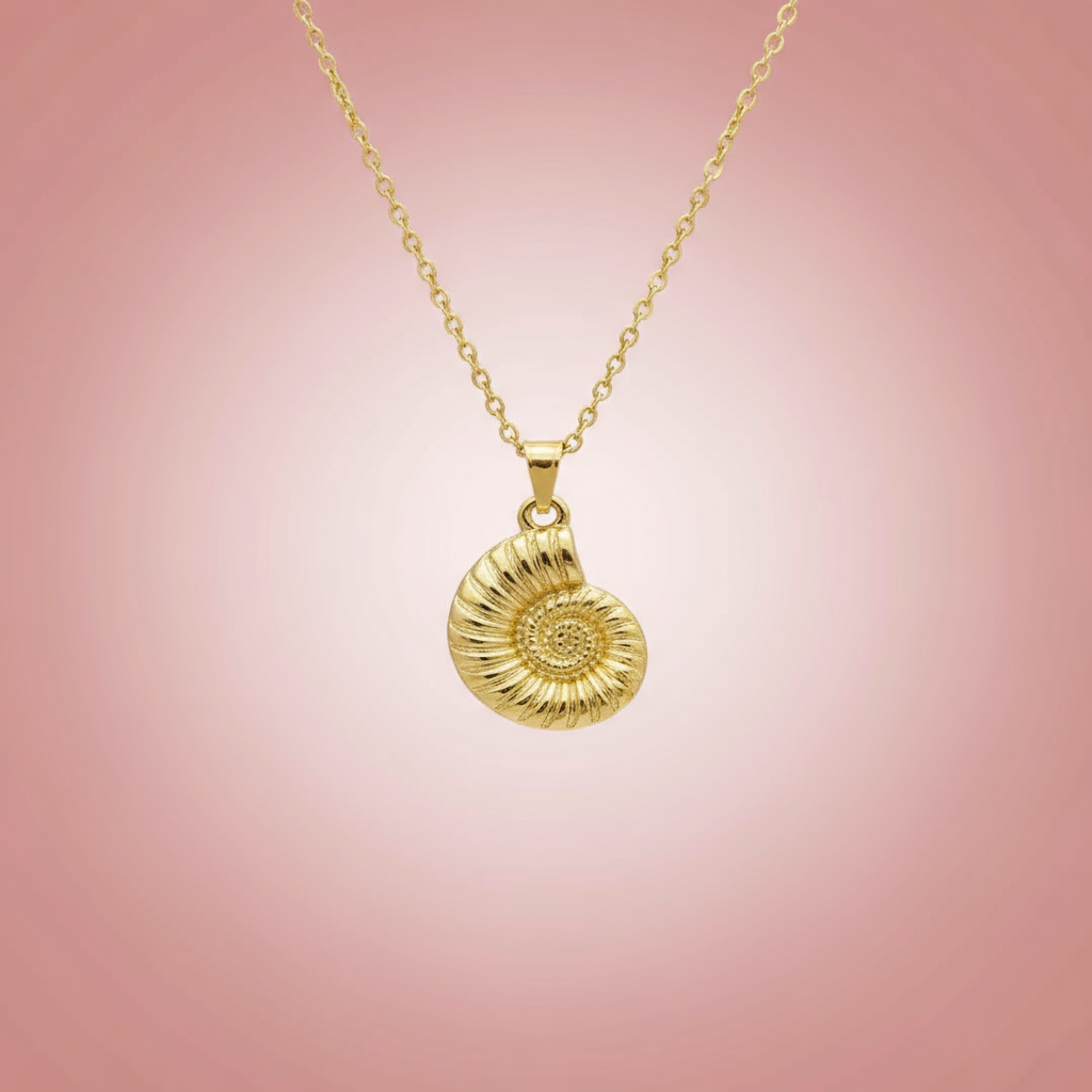 Viral Pinterest Salyangoz Figürlü Kolye