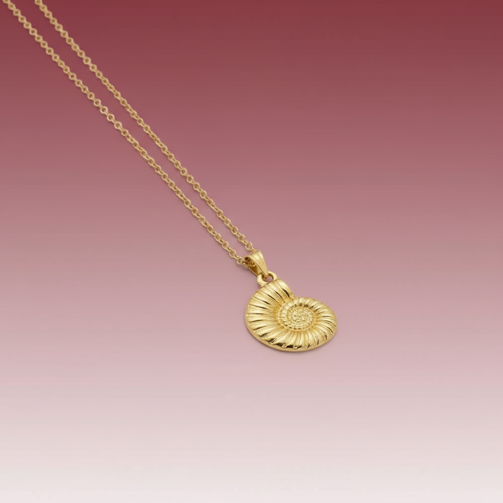 Viral Pinterest Salyangoz Figürlü Kolye