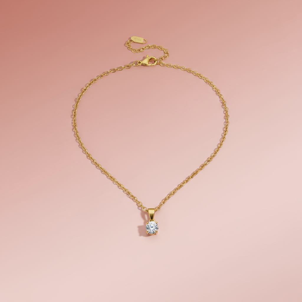 Mini Taşlı Kolye