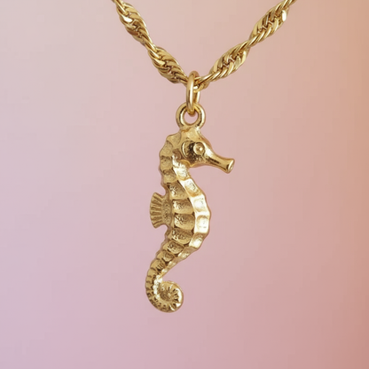 Deniz Atı Singapur Zincir Kolye