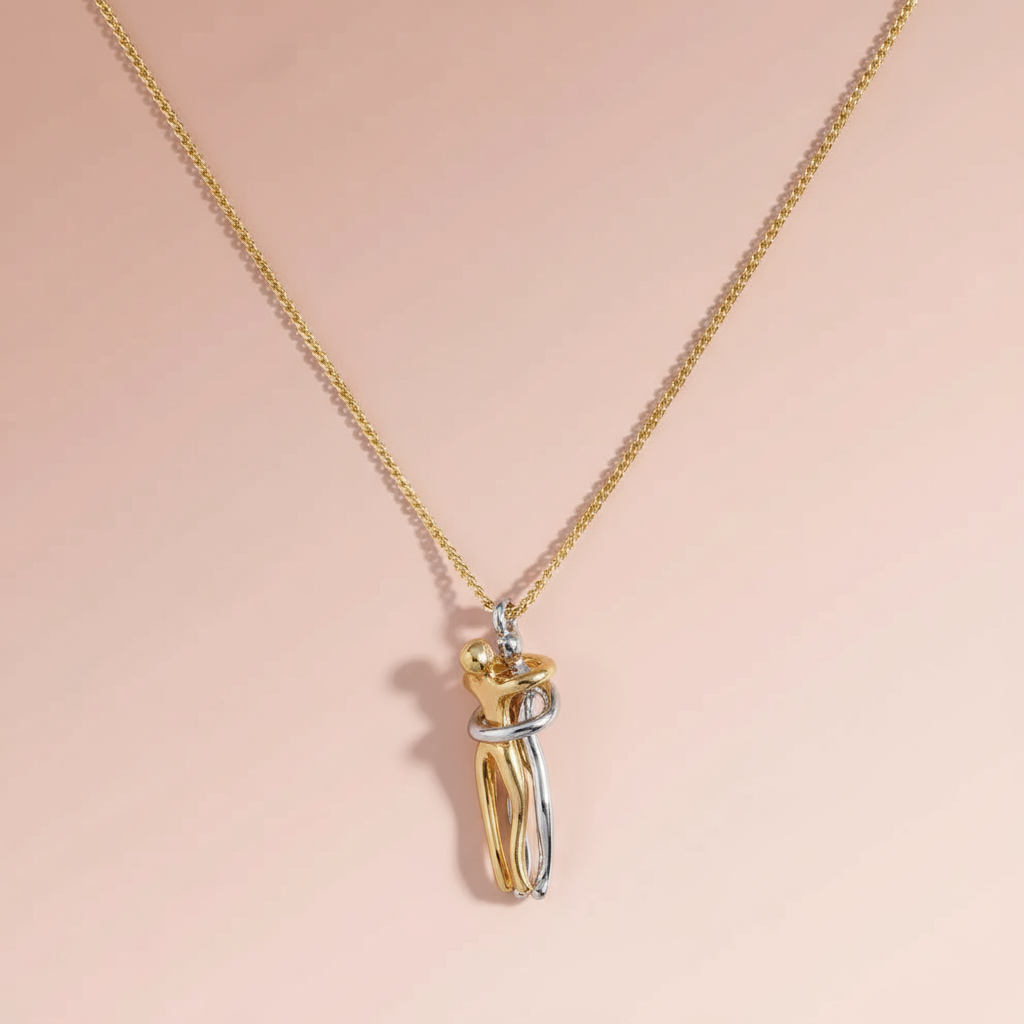 Çelik Sevgili Kolyesi