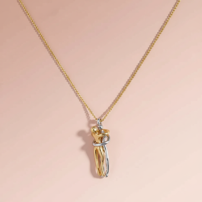 Çelik Sevgili Kolyesi