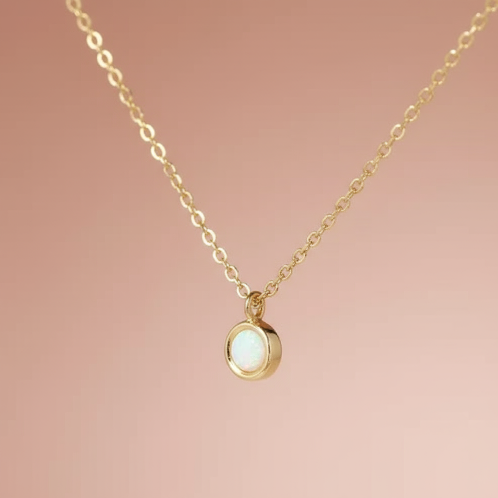 Minimal Sedefli Kolye