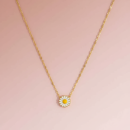 Minimal Gold Papatya Kolye