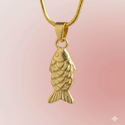 Minimal Balık Kolye