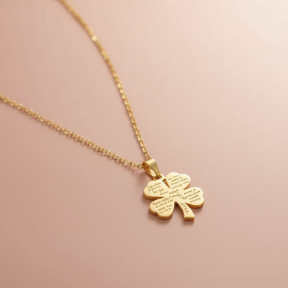 Çelik İYİ ŞANSLAR! Kolye