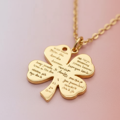 Çelik İYİ ŞANSLAR! Kolye