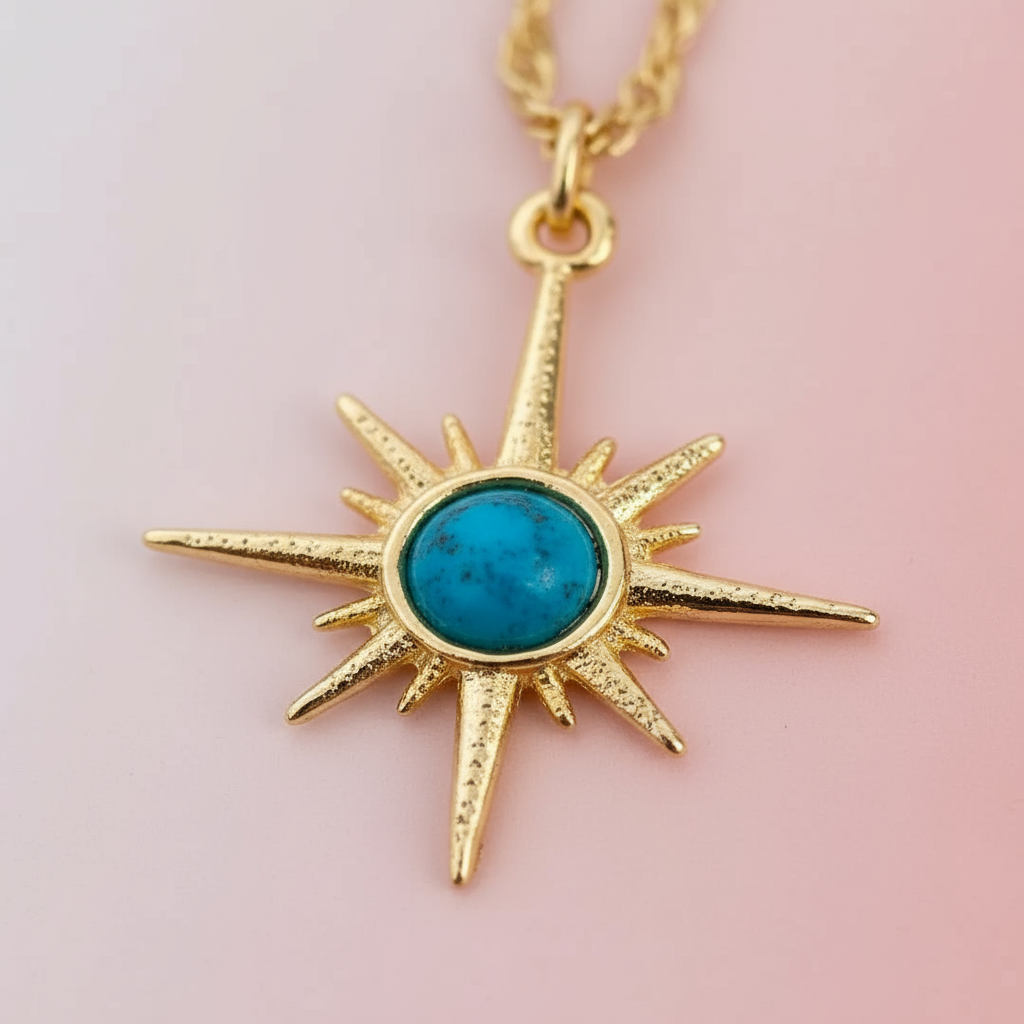 Çelik Singapur Zincir Güneş Kolye