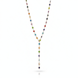 Taşlı Y Model Kolye - İrva Collection