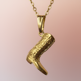 Trend Kovboy Bot Kolye - İrva Collection