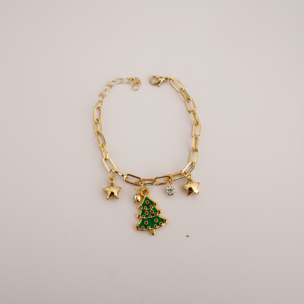 Noel Ağacı Bileklik - Yılbaşı Özel