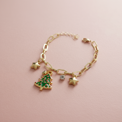 Noel Ağacı Bileklik - Yılbaşı Özel