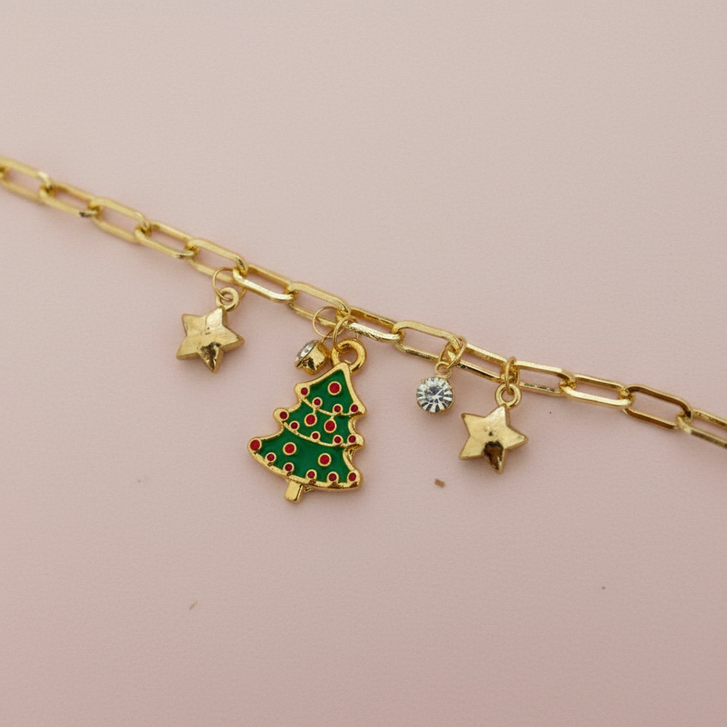 Noel Ağacı Bileklik - Yılbaşı Özel