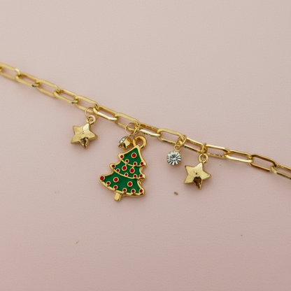 Noel Ağacı Bileklik - Yılbaşı Özel