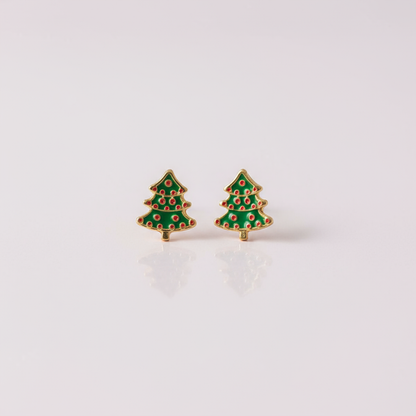 Çam Ağacı Küpe - Yılbaşı Özel