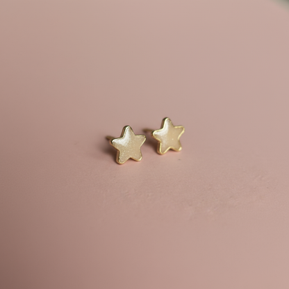 Mineli Yıldız Küpe