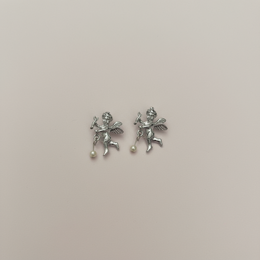 Melek Figürlü Küpe (Sınırlı Stok)