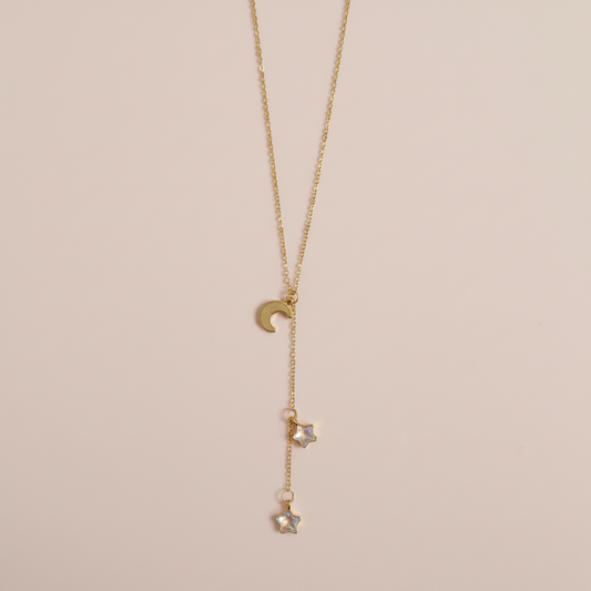 Çelik Sallantılı Charm Y Kolye