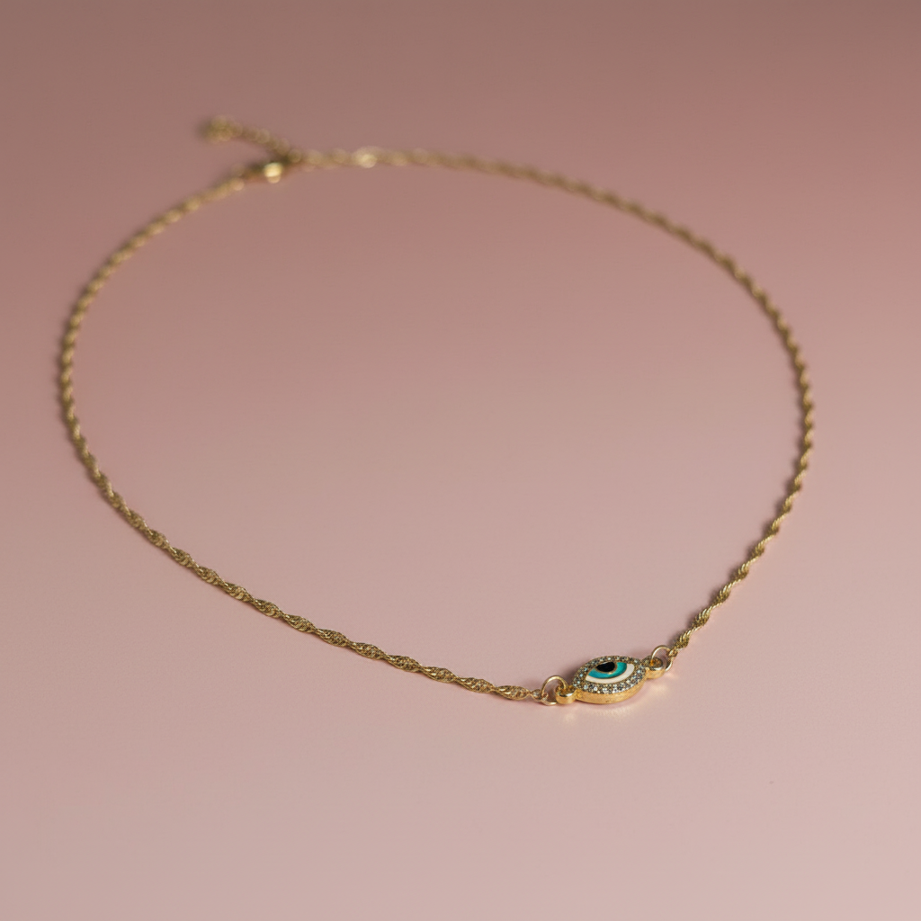 Singapur Zincir Göz Kolye