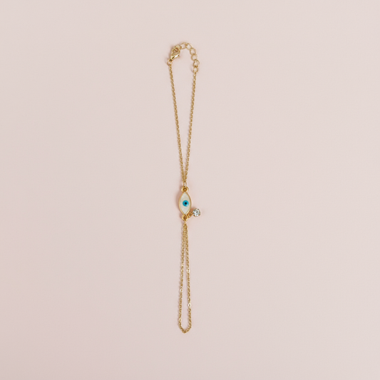 Göz Detaylı Şahmeran Bileklik