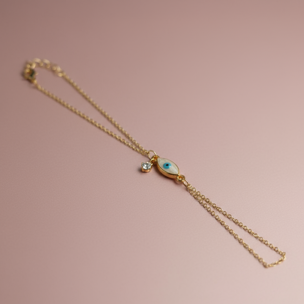 Göz Detaylı Şahmeran Bileklik