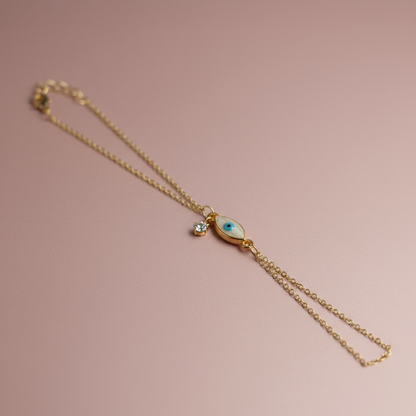 Göz Detaylı Şahmeran Bileklik