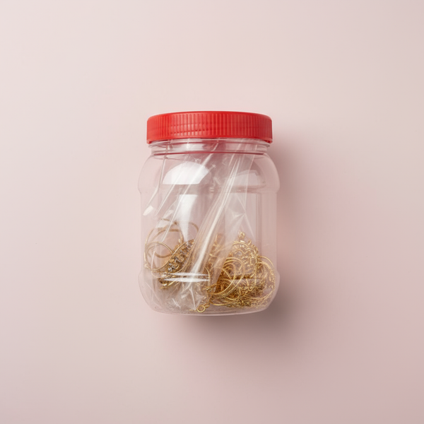 Çelik Takı Kavanozu - İrva Collection