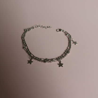 Gümüş Yıldız Bileklik