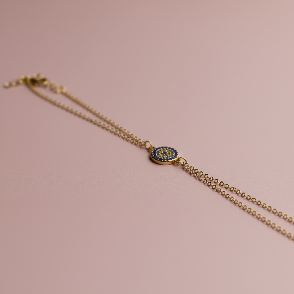 Gold Nazar Zincir Şahmeran