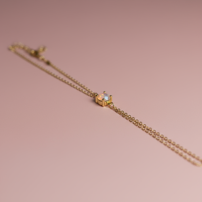 Pembe Taşlı Şahmeran – Gold