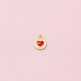 Mineli Kalp Charm - İrva Collection